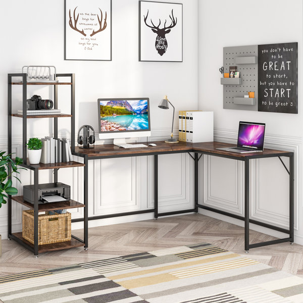 Iris l shaped desk discount